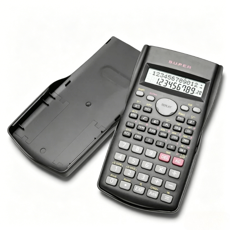 Scientific Calculator For Secondary School - Portable 2-Line Scientific Calculator 240 Functions