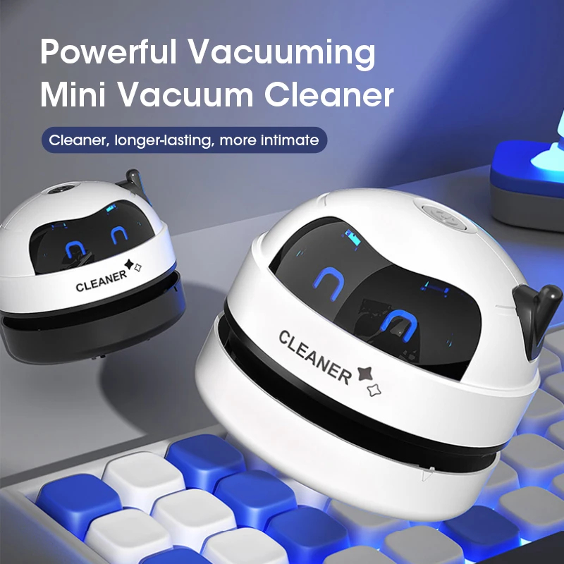 Mini Desktop Vacuum Cleaner For Eraser Dust - Mini USB Rechargeable Desktop Vacuum Cleaner