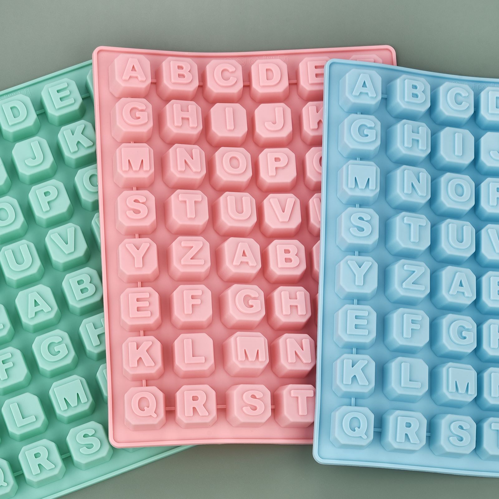 Writing Tools - 48 Letter Enghish Alphabet letter Silicone