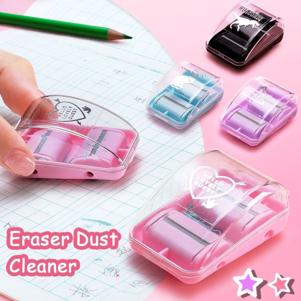 Mini Desktop Vacuum Cleaner For Eraser Dust - Supplies Mini Creative Stationery Manual Desktop
