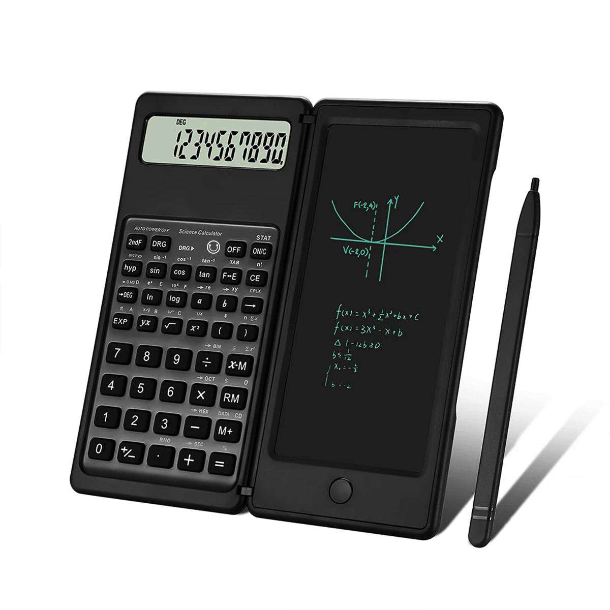 Scientific Calculator For Secondary School - Scientific Calculator With Writing Foldable Tablet