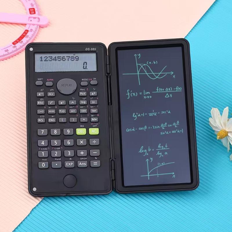 Scientific Calculator For Secondary School - Scientific Calculator With Foldable LCD Writing