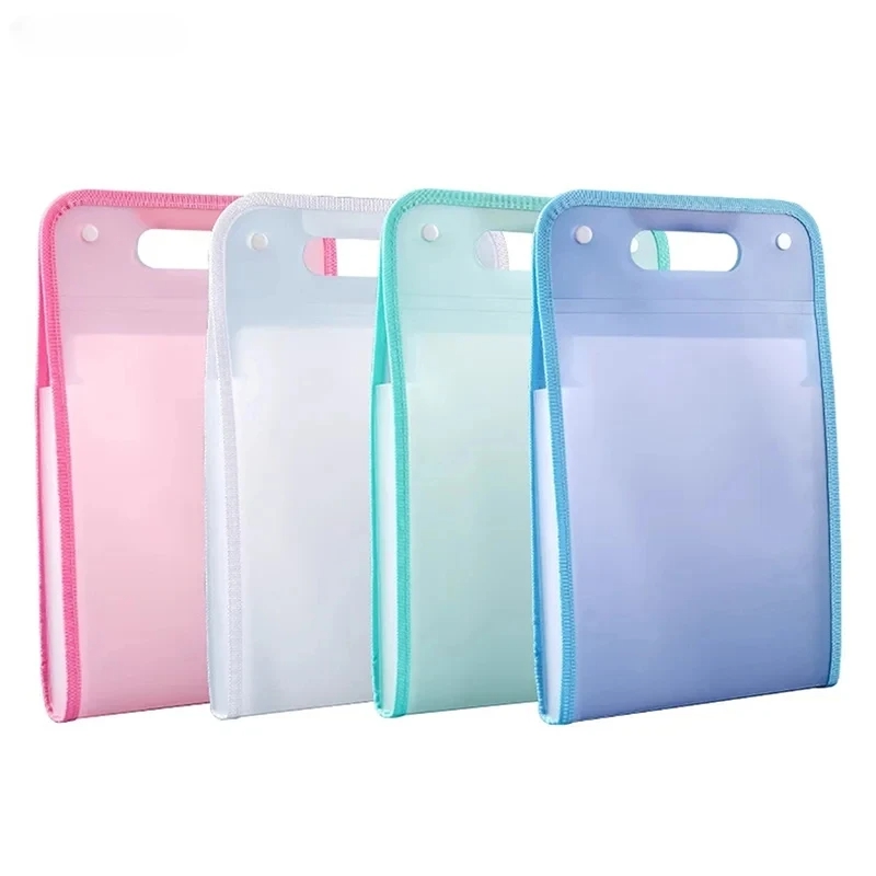 Expandable Accordion File Folder 13 Pockets - 13-Pocket A4 Accordion File Organizer, Portable