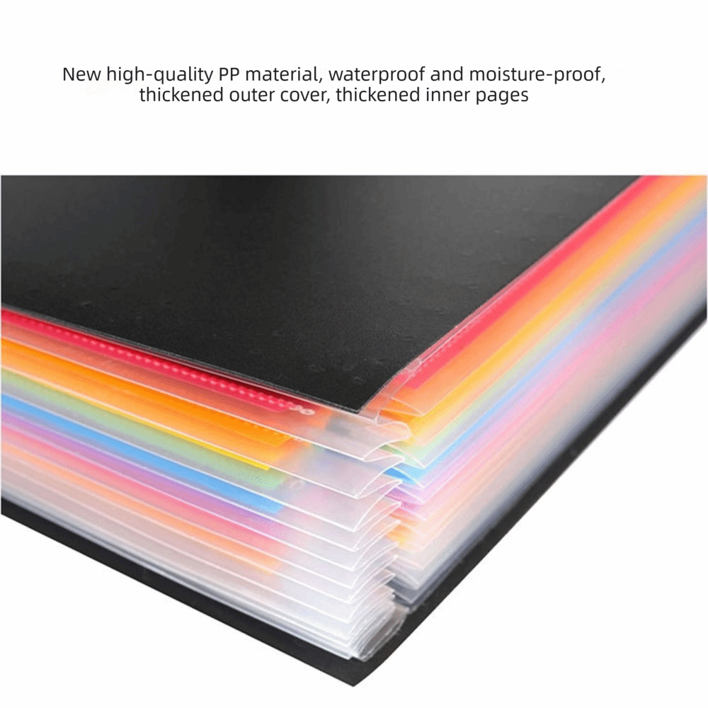 13 Pocket Expanded File Holder - đánh giá và giá Expandable Accordion File Folder 13 Pockets