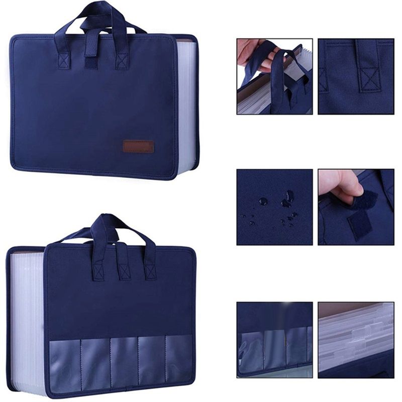 AY14 -13 Pockets Expander File - đánh giá và giá Expandable Accordion File Folder 13 Pockets