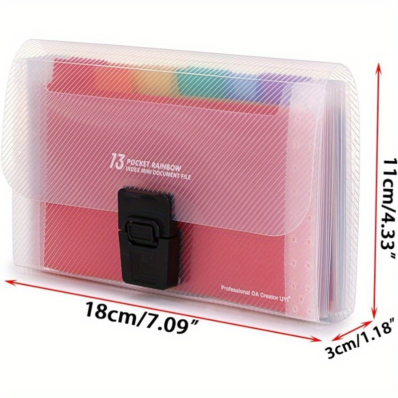 A6 Expanding File Organizer 13 - đánh giá và giá Expandable Accordion File Folder 13 Pockets