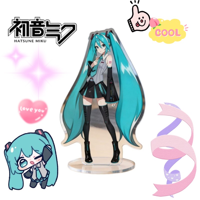 Hatsune Miku 10cm Acrylic Stan - đánh giá và giá Desk Accessories