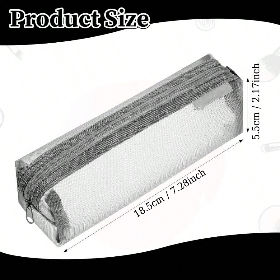 Transparent Mesh Exam Pencil C - đánh giá và giá Clear Mesh Pencil Pouch For Exam