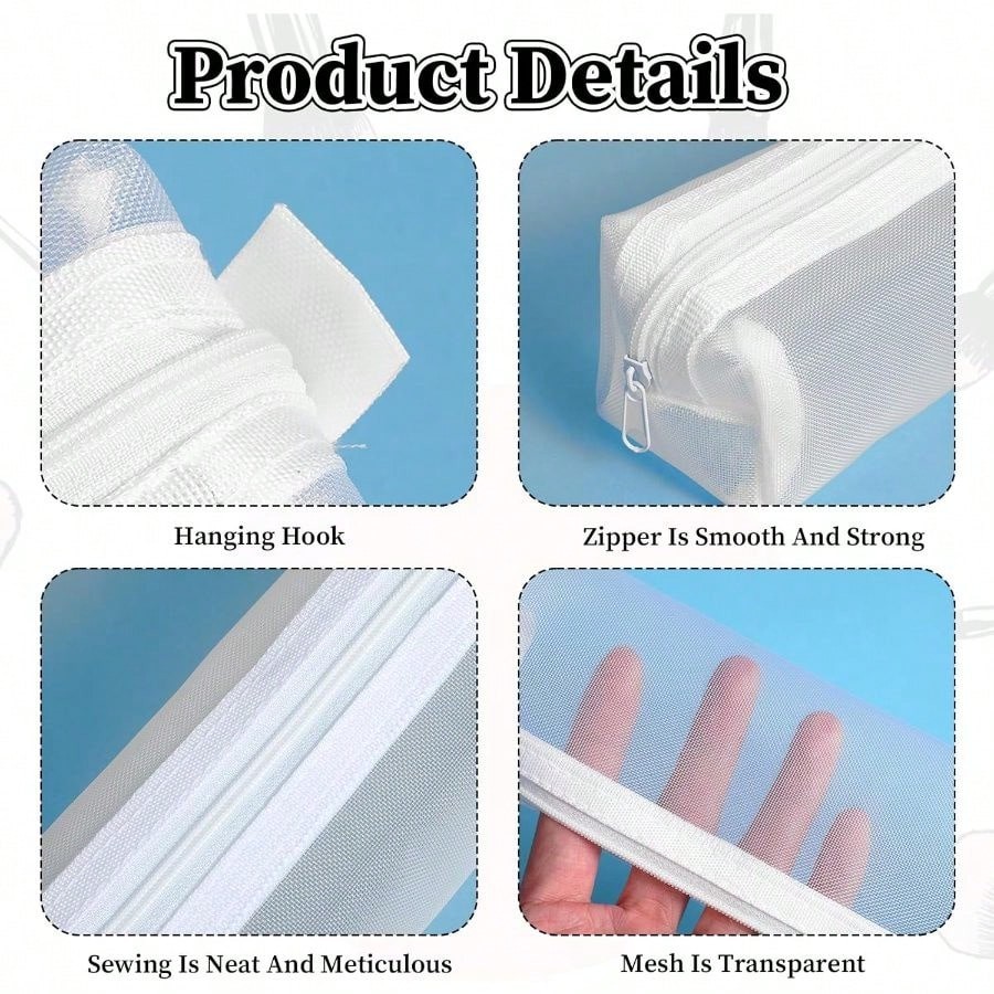 Transparent Mesh Exam Pencil C - đánh giá và giá Clear Mesh Pencil Pouch For Exam