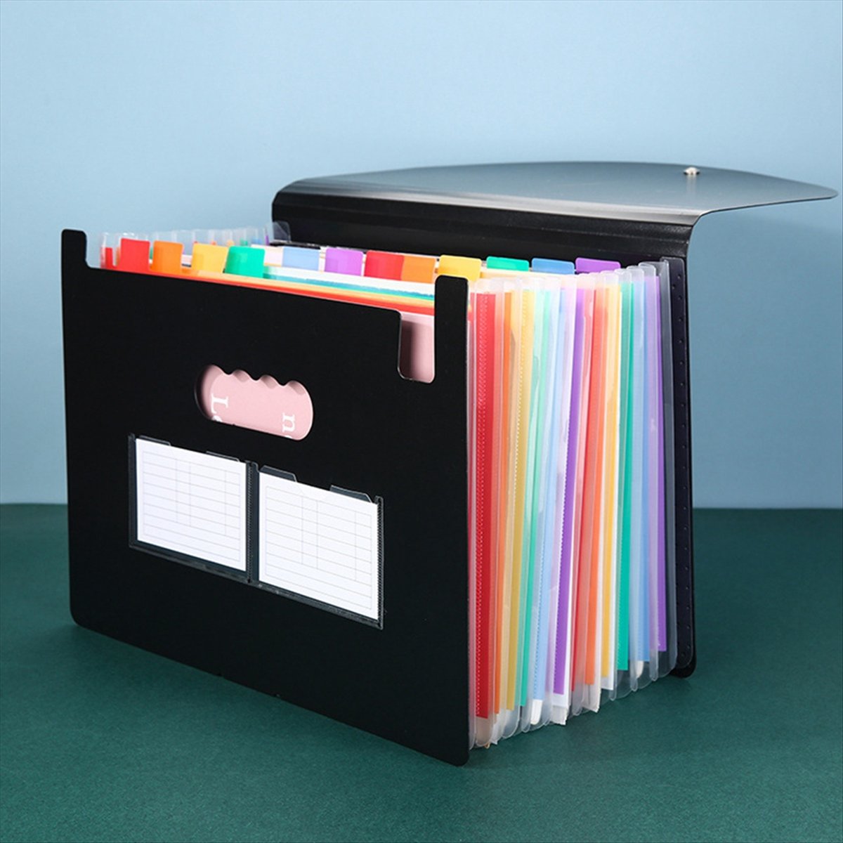 AT16 13 Pockets Expanding File - đánh giá và giá Expandable Accordion File Folder 13 Pockets