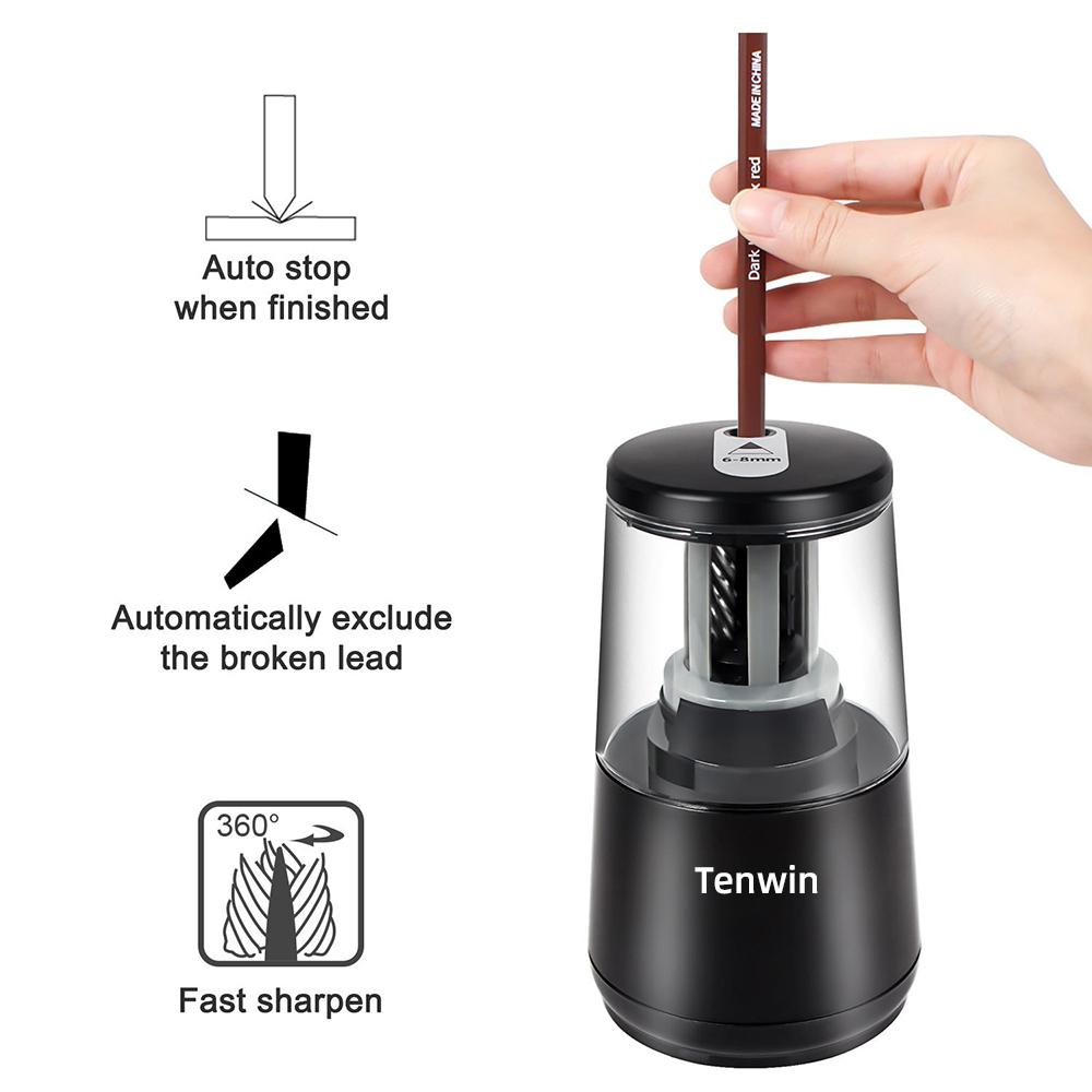 Tenwin Văn Phòng Phẩm Điện Tự  - đánh giá và giá Electric Pencil Sharpener Usb