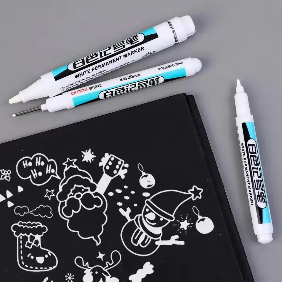 0.7/1.0/2.5MM White Permanent  - đánh giá và giá Stationery