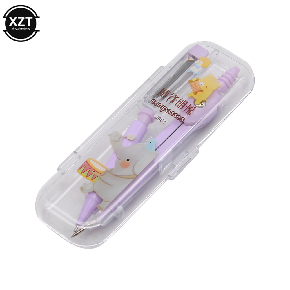 Trường La Bàn Dễ Thương Cô Gái - đánh giá và giá Math Geometry Set With Compass