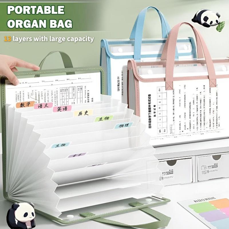 A4 Portable Accordion File Org - đánh giá và giá Expandable Accordion File Folder 13 Pockets