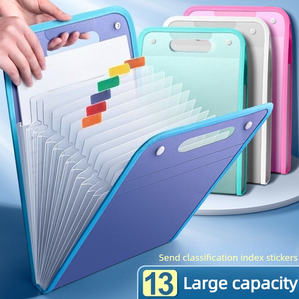 Translucent Accordion File Fol - đánh giá và giá Expandable Accordion File Folder 13 Pockets