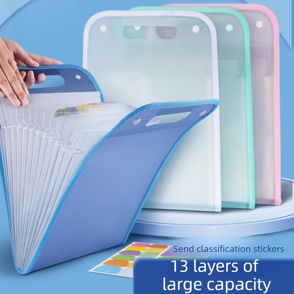 Translucent Accordion File Fol - đánh giá và giá Expandable Accordion File Folder 13 Pockets