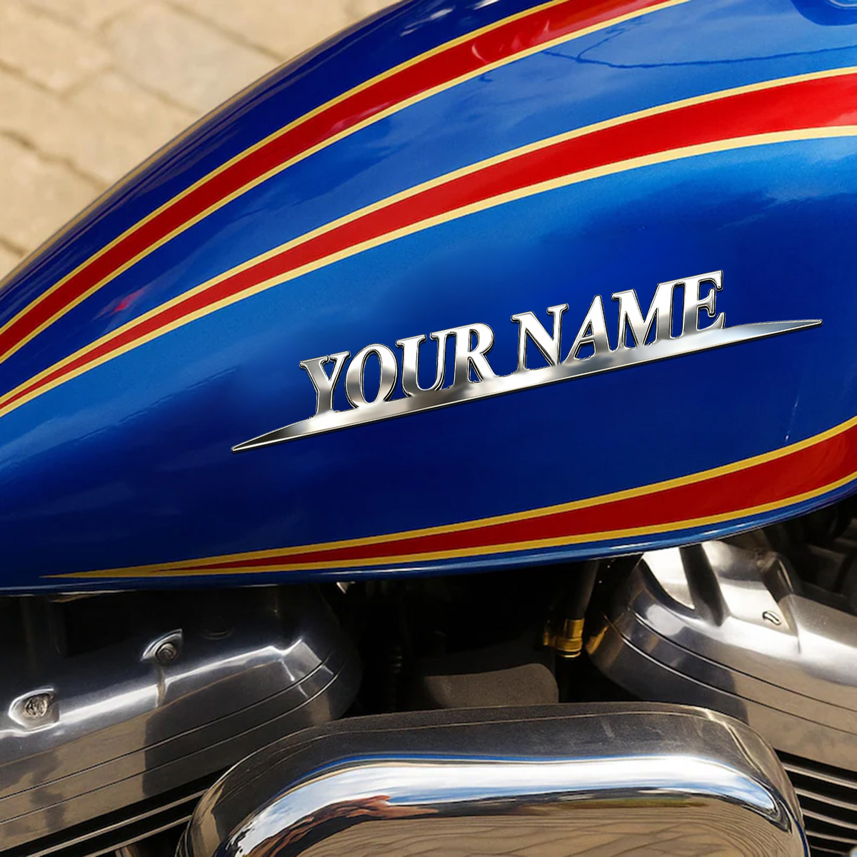 Metal Trendy YOUR NAME Sticker - đánh giá và giá School Supplies