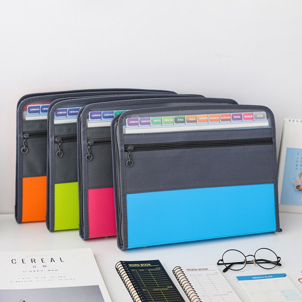 PVC Expanding File Organizer A - đánh giá và giá Expandable Accordion File Folder 13 Pockets