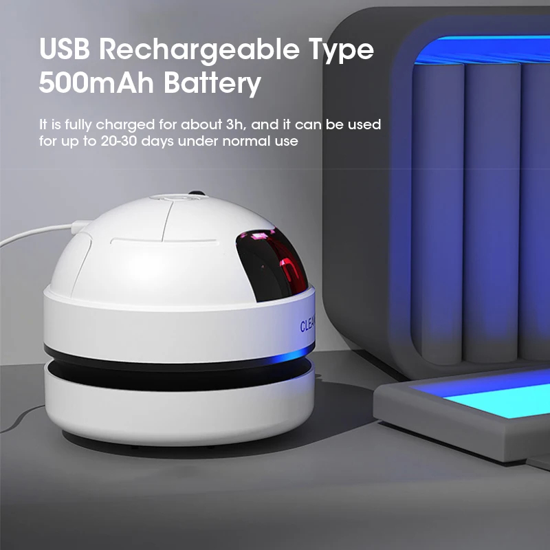 Mini USB Rechargeable Desktop  - đánh giá và giá Mini Desktop Vacuum Cleaner For Eraser Dust