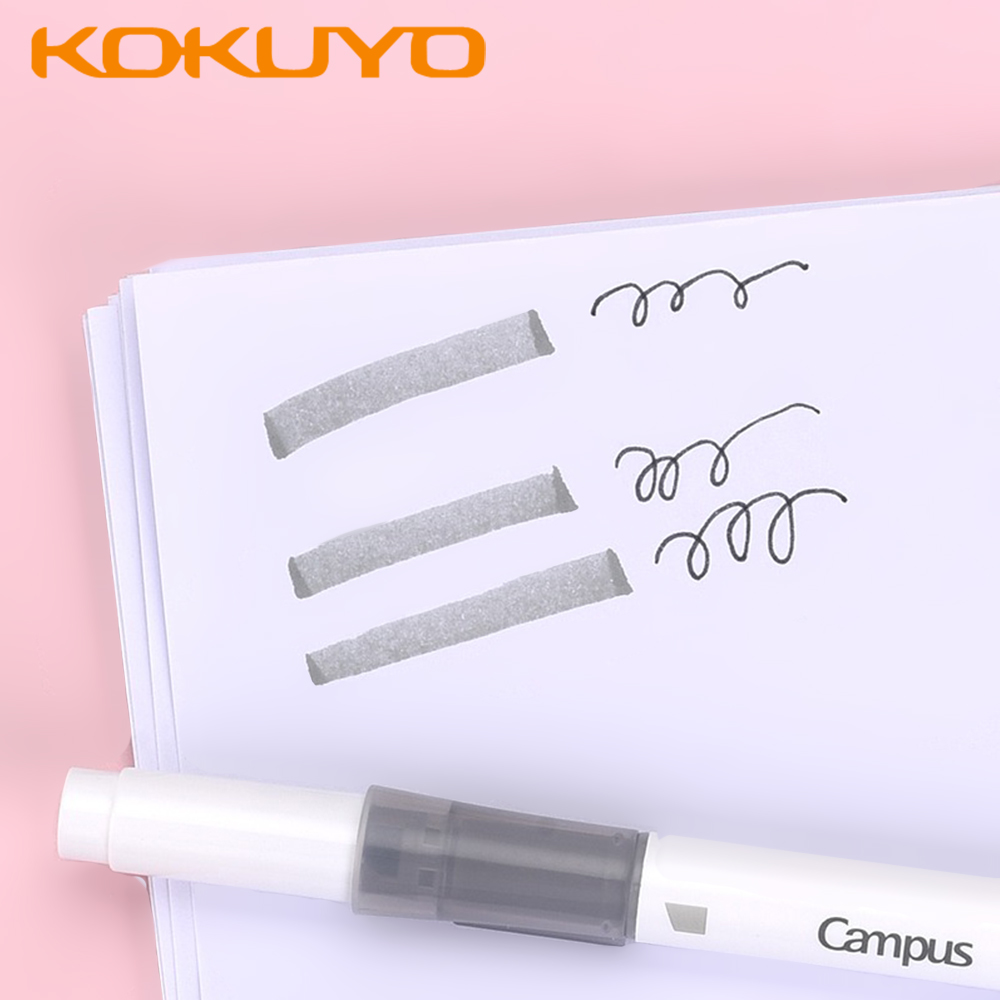 6Colors/set New Japan KOKUYO D - đánh giá và giá Pastel Highlighter Set Double Ended