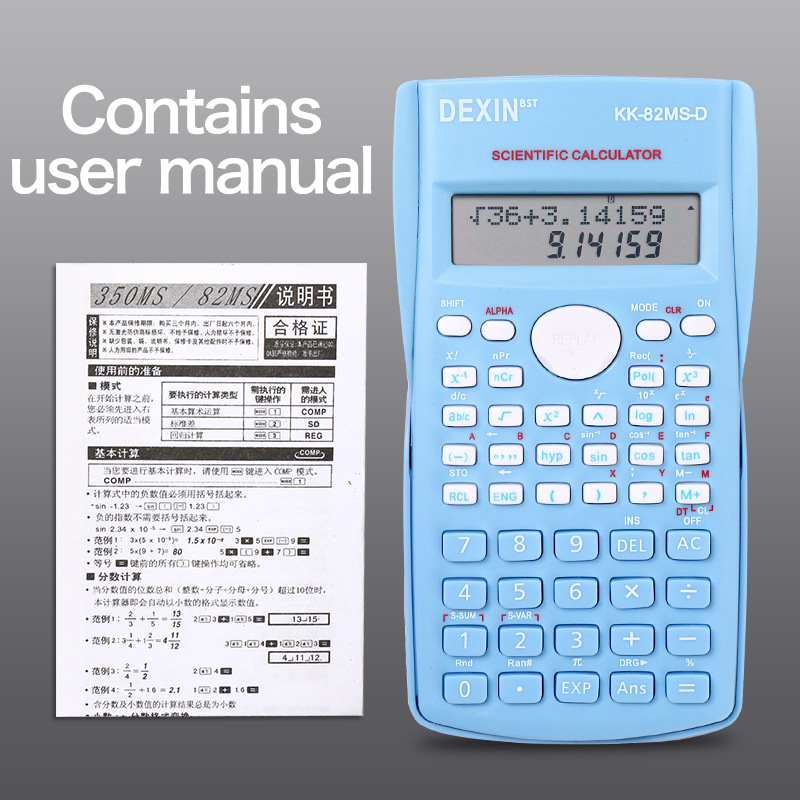 Multifunctional Functions Calc - đánh giá và giá Scientific Calculator For Secondary School