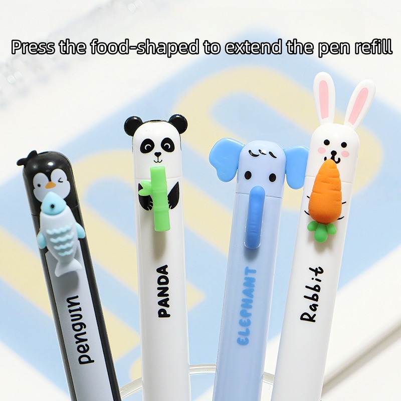 Novelty Animal Topper Erasable - đánh giá và giá Retractable Eraser Pen Click