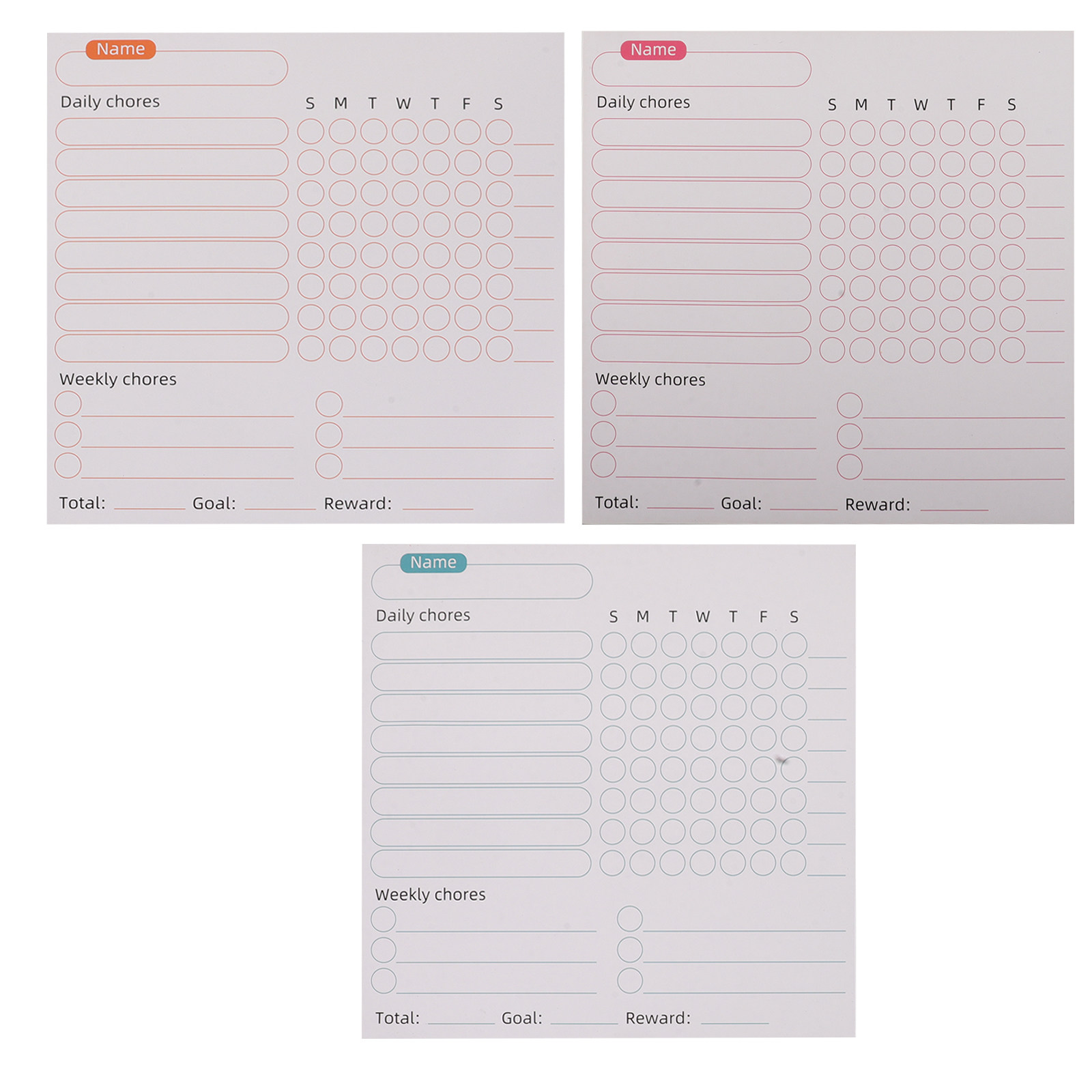 3Pcs Magnetic Weekly Planner C - đánh giá và giá Kids Magnetic Reward Chart Board