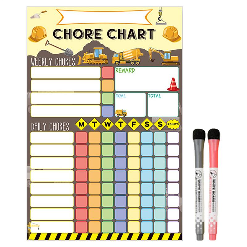 Magnetic Chore Chart Weekly Vi - đánh giá và giá Kids Magnetic Reward Chart Board