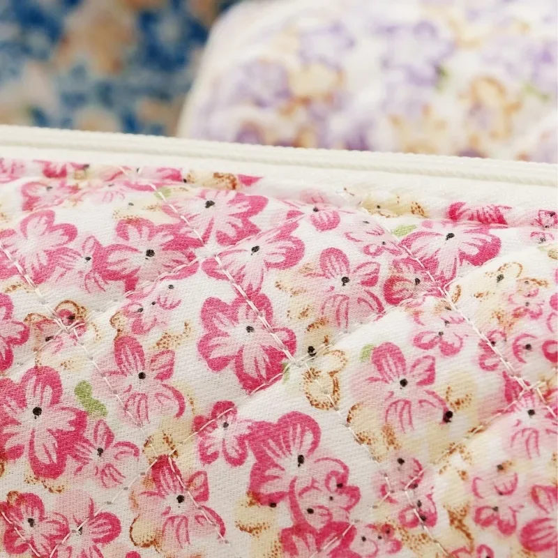 1 Piece Retro Floral Pencil Po - đánh giá và giá Aesthetic Large Pencil Case Pouch