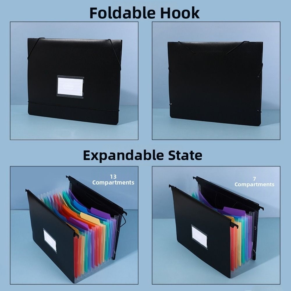 7/13 Pockets Expanding File Fo - đánh giá và giá Expandable Accordion File Folder 13 Pockets
