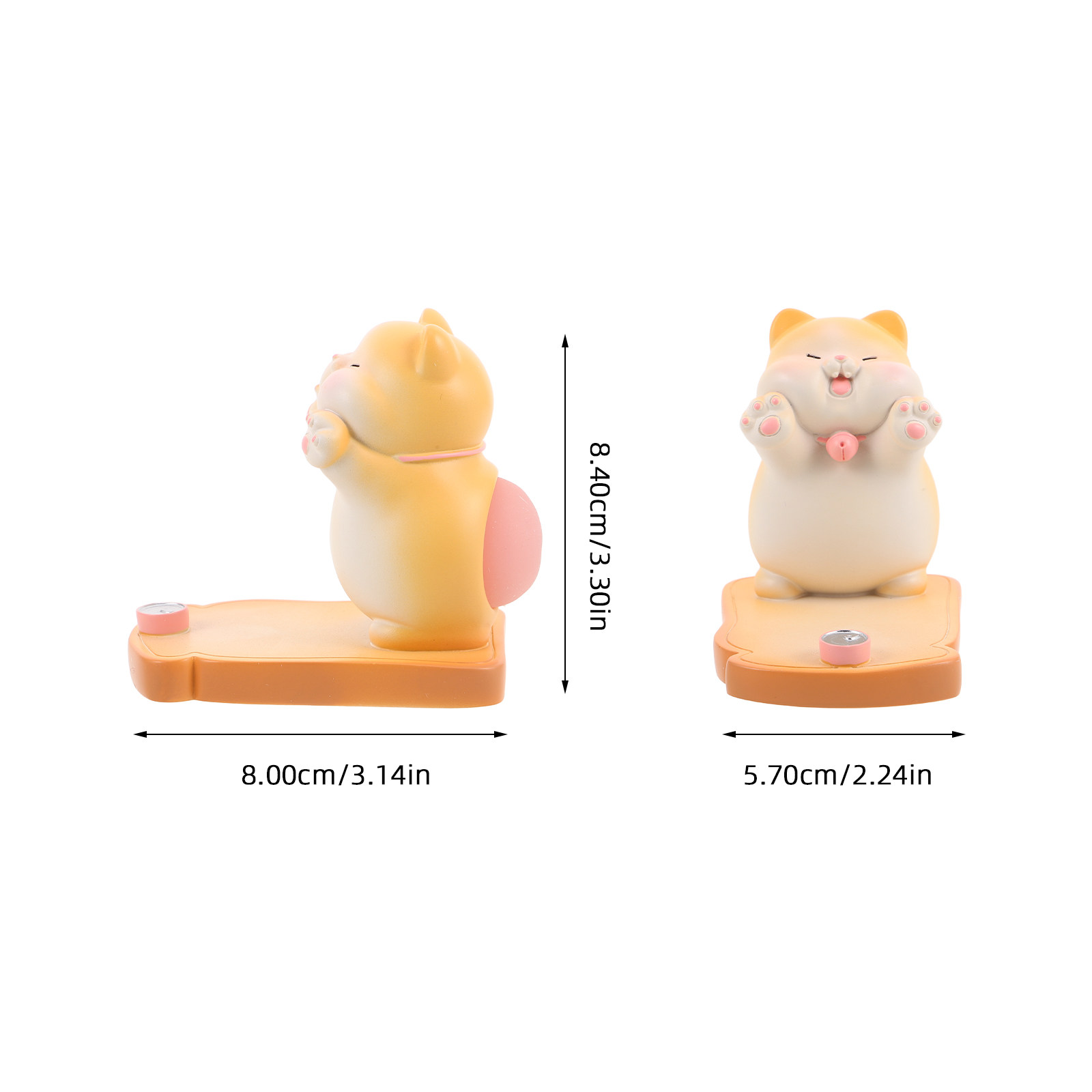 Cute Cat Phone Holder Resin Ca - đánh giá và giá Desk Accessories