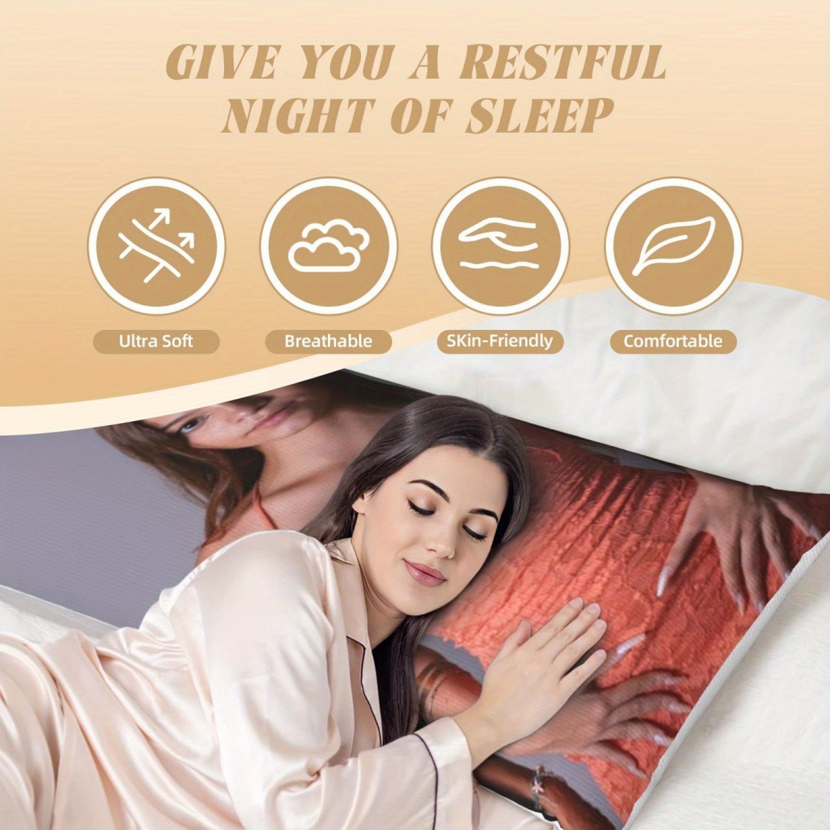 1 Custom Photo Body Pillowcase - đánh giá và giá School Supplies