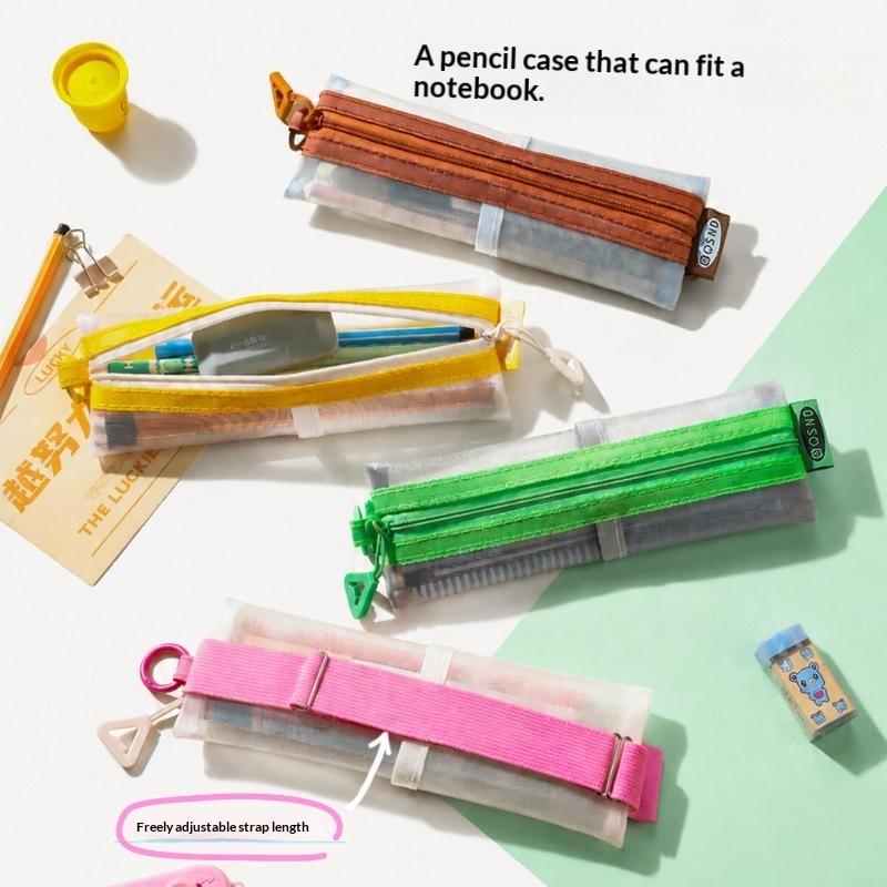 Transparent Mesh Pencil Pouch  - đánh giá và giá Clear Mesh Pencil Pouch For Exam